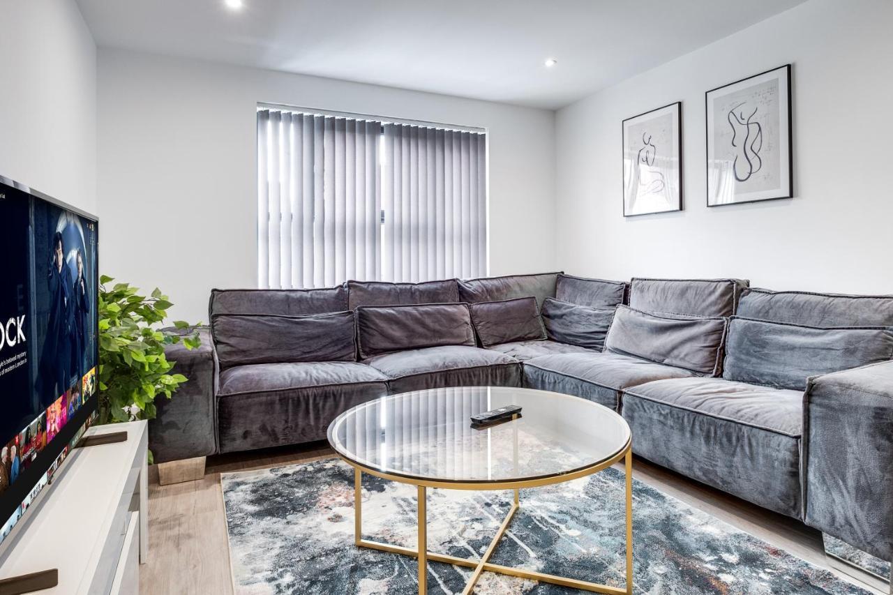 Ebra Stays - Choice Of 2 Or 3 Individual Beds - Luxury New Build Apartment ✪ City Centre, Digbeth ✓ Smart Tv'S & Large Corner Sofa - Birmingham Exterior photo